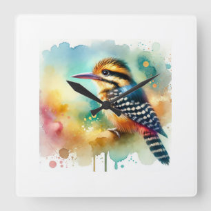 Picoguadana in vibrant serenity 041024AREF143 - Wa Square Wall Clock