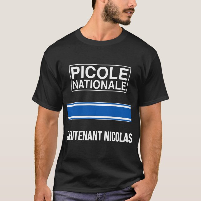 PICOLE NATIONALE PERSONNALIS paris t-shirts (Front)