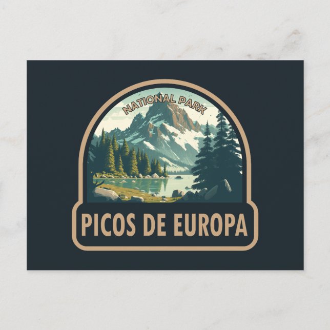 Picos de Europa National Park Spain Postcard (Front)