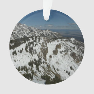 Pics neigeux des monts Grand Teton I Photographie