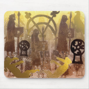 Pictish Birsay Stone Mouse Pad