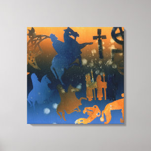 Pictish Ceremony Canvas Print