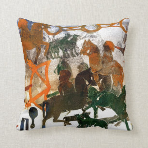 Pictish Heritage Throw Pillow
