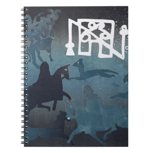Pictish Hunting Scene I 1995 Notebook (Front)