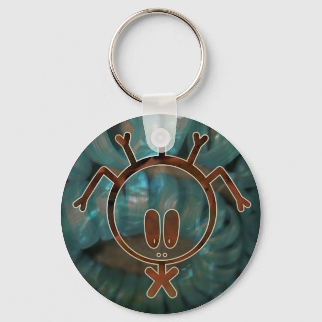 Picto rasta keychain (Front)