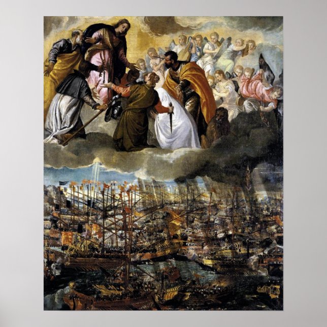 Pictura de Lepanto 1571 Poster (Front)