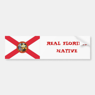 Picture1, REAL FLORIDA NATIVE Bumper Sticker