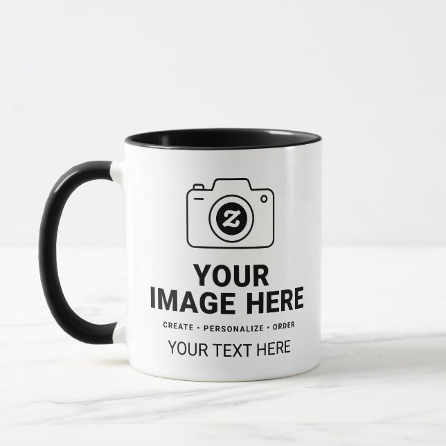 Picture and Wording Design Mug (Left)