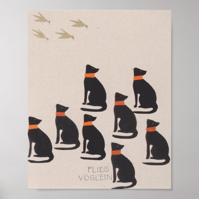 Picture Book Koloman Moser Poster (Front)