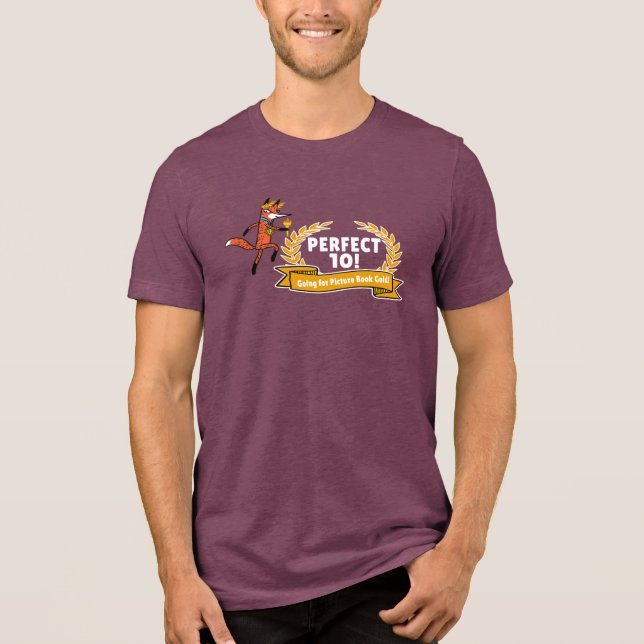 Picture Book Summit 2024 T-shirt - Standard Fit Tri-Blend Shirt (Front)