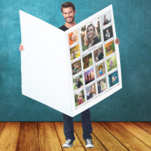 Picture Collage Giant Birthday Card