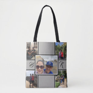 Picture Collage Tote Bag