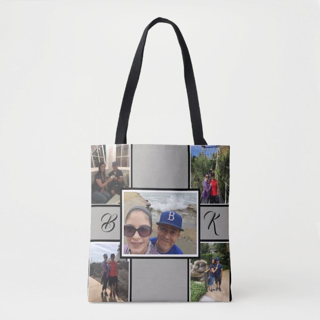 Picture Collage Tote Bag (Front)
