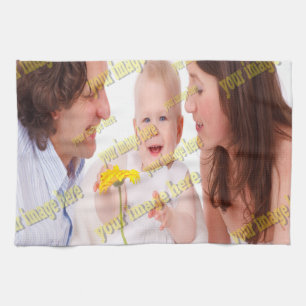Picture Family Photo ✨ Lovely Custom  Kitchen Towel