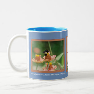 Picture Frames Photos of flowers Two-Tone Coffee Mug