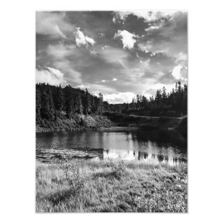Picture Lake in the North Cascades Photo Print