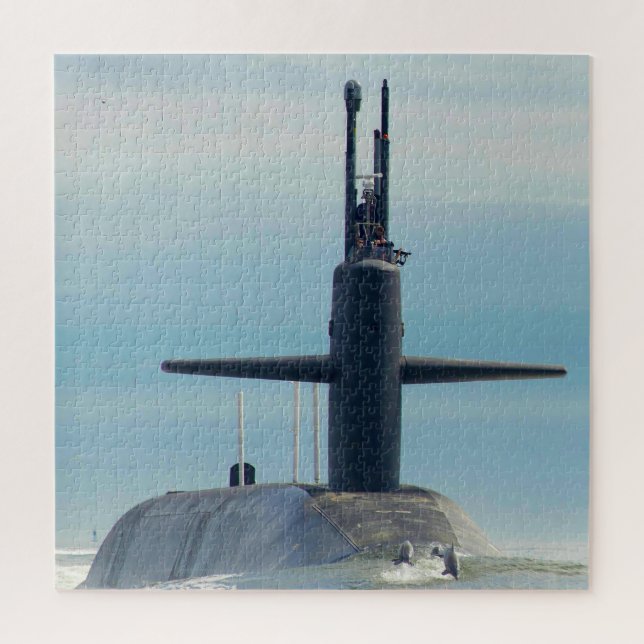 Picture of a Submarine Tennessee. Jigsaw Puzzle (Vertical)