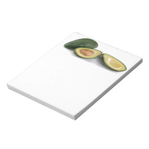 Picture of Avocados on Notepad