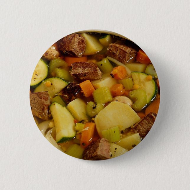 Picture of Beef stew 2 Inch Round Button (Front)