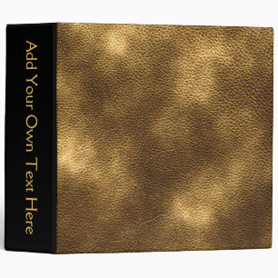 Picture of Brown Leather. Binder