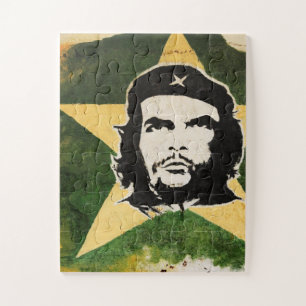 Picture of Che Guevara on a wall Jigsaw Puzzle
