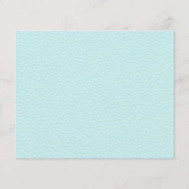 Picture of Light Turquoise Leather. (Front)