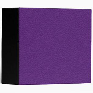 Picture of Purple Leather. Binder