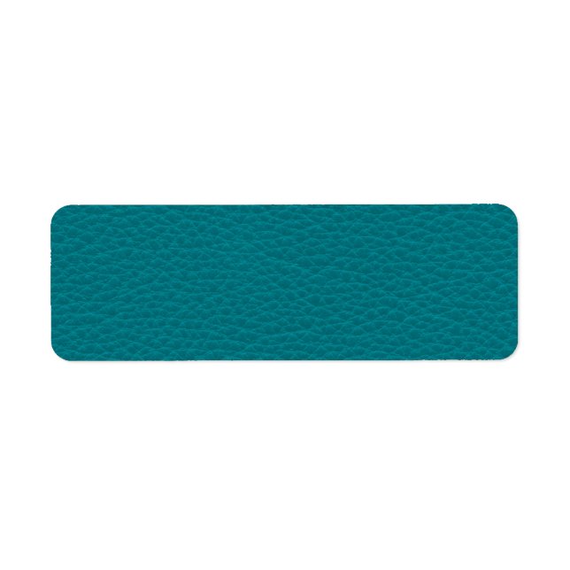 Picture of Teal Leather. (Front)