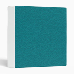 Picture of Teal Leather. Binder