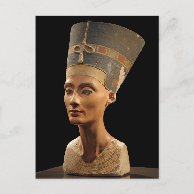 Picture of the Nefertiti Bust in Neues Museum Postcard (Front)