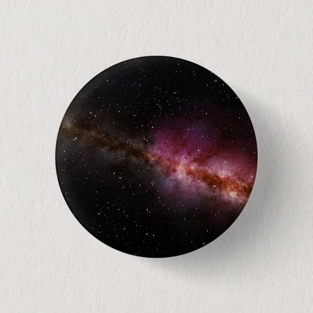 Picture of the universe  1 inch round button (Front)