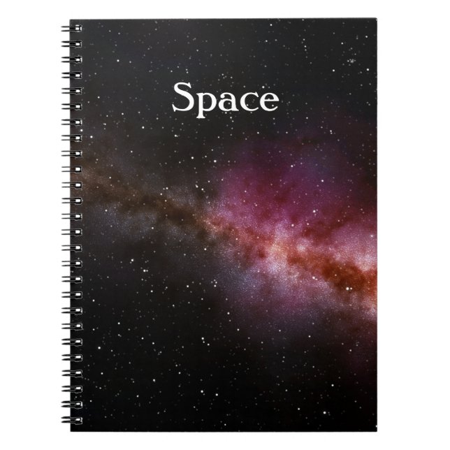 Picture of the universe  notebook (Front)