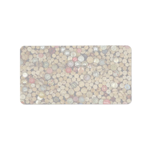 Picture of Wine corks Label (Front)