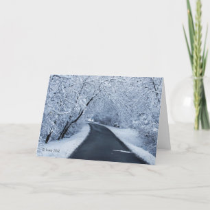 Picture perfect snow day card