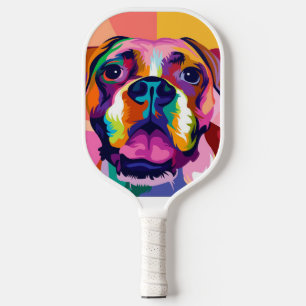 Picture Pickleball Dog Sports for Anyone Pickleball Paddle
