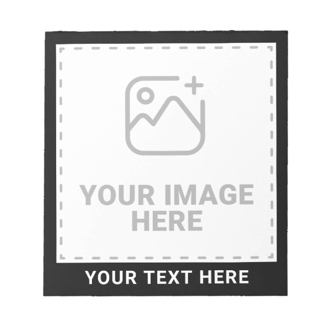 Picture Plus Wording Notepad (Front)