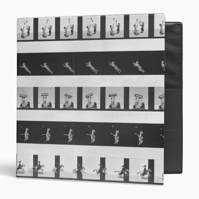 Picture strips for a praxinoscope binder (Front/Inside)