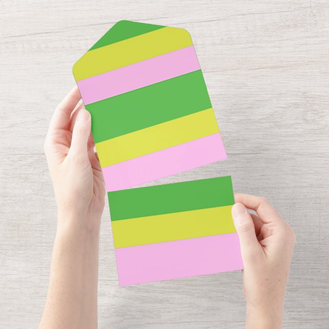 picture three colours art all in one invitation (Tearaway)