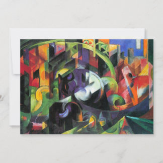 Picture with Cattle by Franz Marc, Vintage Art