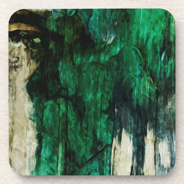 Pictured Rocks National Lakeshore Abstract Coaster (Front)