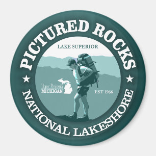 Pictured Rocks NP Magnet