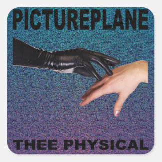 PICTUREPLANE - 'THEE PHYSICAL' SQUARE STICKER