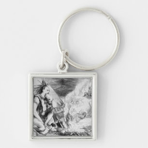Pictures in the Fire' Keychain