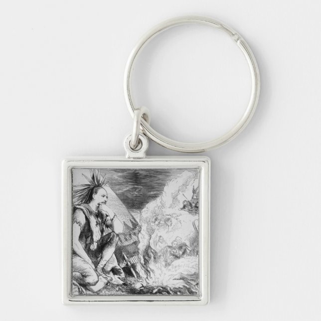 Pictures in the Fire' Keychain (Front)