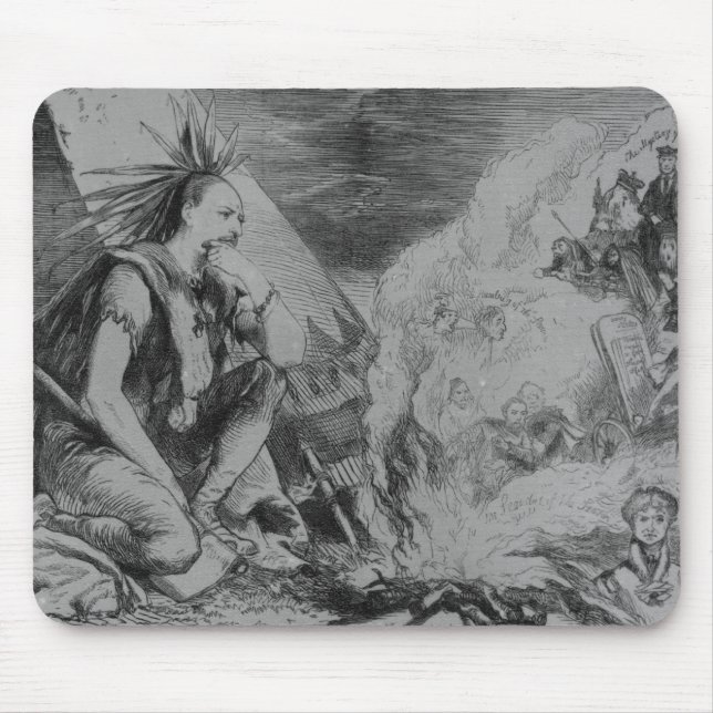 Pictures in the Fire! Mouse Pad (Front)