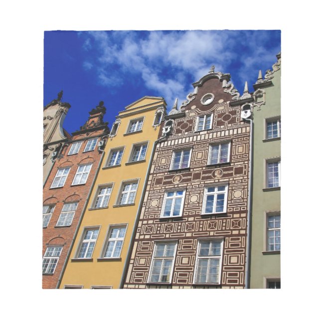 Picturesque Gdansk, Poland Notepad (Front)
