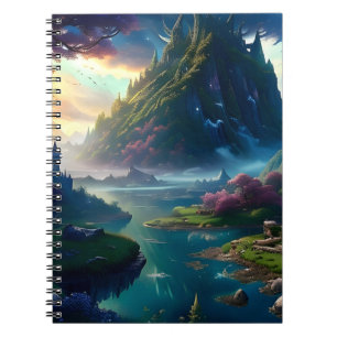 Picturesque Landscape Four Notebook