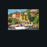 Picturesque, Peaceful Varenna Lake Como, Italy Canvas Print<br><div class="desc">This artistic photography captures a sense of Varenna -- a romantic, colourful, picturesque village, located on the eastern shore of Lake Como, Italy. This canvas captures a slice of it's charm and can lift your spirits at a moment's notice. You can take a mind 's journey whenever you'd like. If...</div>