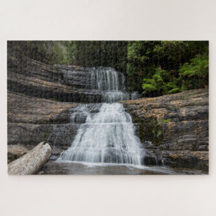 Picturesque waterfall, 1014 pieces jigsaw puzzle