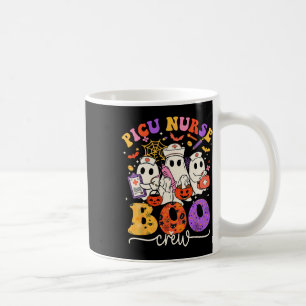 Picu Boo Crew Costume Funny Nurse Ghost Halloween  Coffee Mug